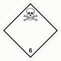 Знаки опасных грузов — Знак опасных грузов 6.1 &quot;Токсичные вещества&quot; — фото