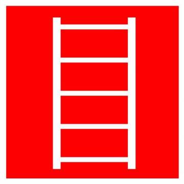 Знак пожарной безопасности F03 "Пожарная лестница" — фото-526_1