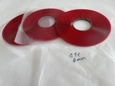 Клеевая двухсторонняя лента SM С11 6 мм х ЗЗм — фото-555_1