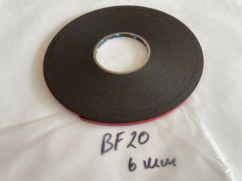 Клеевая двухсторонняя лента SM BF20 6мм х 15м — фото-555_1