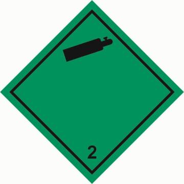 Знак опасных грузов 2.2 "Невоспламеняющиеся нетоксичные газы" — фото-550_1