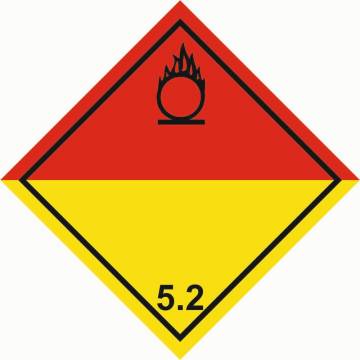 Знак опасных грузов 5.2 "Огранические пероксиды" — фото-550_1