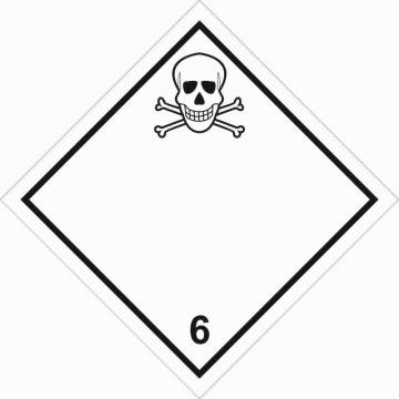 Знак опасных грузов 6.1 "Токсичные вещества" — фото-550_1